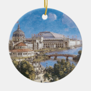 Wereldtentoonstelling in Colombia door Theodore Ro Keramisch Ornament