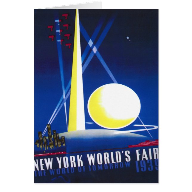 Wereldtentoonstelling New York 1939 (Voorkant)