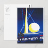 Wereldtentoonstelling New York 1939 Briefkaart (Voorkant / Achterkant)