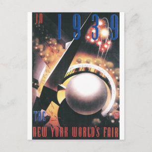 Wereldtentoonstelling New York 1939 Briefkaart