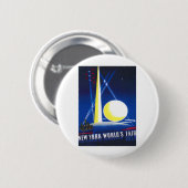 Wereldtentoonstelling New York 1939 Ronde Button 5,7 Cm (Voorkant /achterkant)