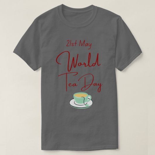 Wereldtheedag T-shirt (Design voorkant)