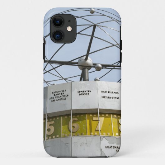 Wereldtijdklok in Berlijn Case-Mate iPhone Case (Achterkant)