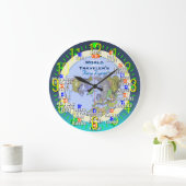 Wereldtijdzones Grote Klok (Huis)