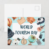 Wereldtoerismedag Briefkaart (Voorkant / Achterkant)