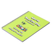 Wereldtoerismedag. Reis op paspoort verslaafde Notitieboek (Linkerzijde)