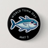Wereldtonijndag Button (Voorkant)