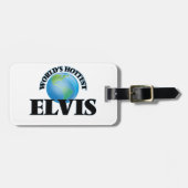 Wereldtop Elvis Bagagelabel (Voorkant horizontaal)