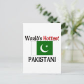 Wereldtop Pakistani Briefkaart (Staand voorkant)