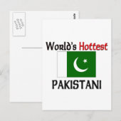 Wereldtop Pakistani Briefkaart (Voorkant / Achterkant)