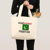 Wereldtop Pakistani Grote Tote Bag (Voorkant (product))