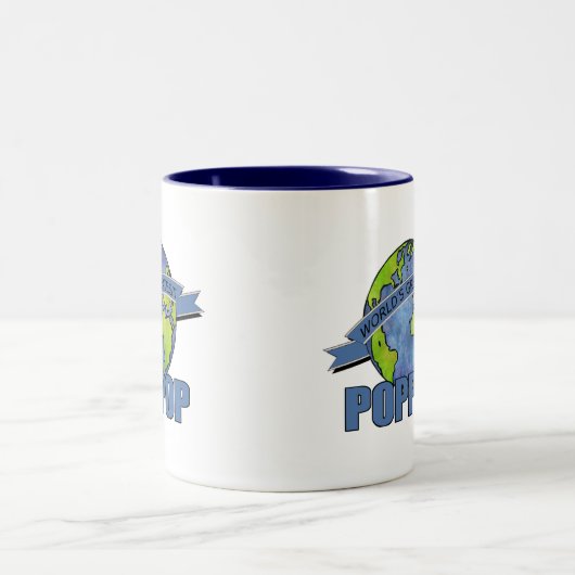 Wereldtop-pop Tweekleurige Koffiemok (Center)