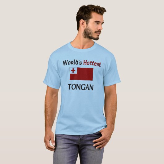 Wereldtop Tongan T-shirt (Voorkant volledig)