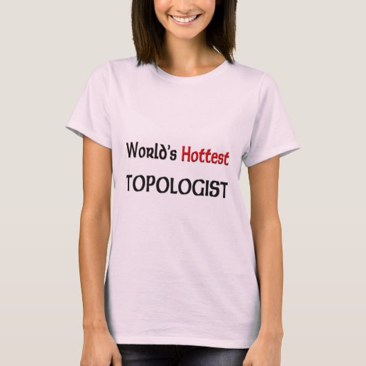 Wereldtop-topoloog T-shirt (Voorkant)