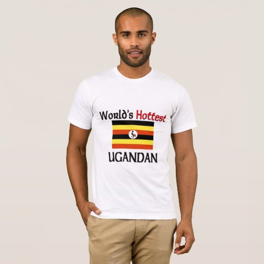 Wereldtop Ugandese T-shirt (Voorkant volledig)