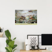 WereldUitzicht Poster (Thuiskantoor)