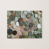 Wereldvaluta Legpuzzel (Horizontaal)