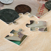 Wereldvaluta Legpuzzel (Zijkant)