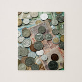 Wereldvaluta Legpuzzel (Verticaal)