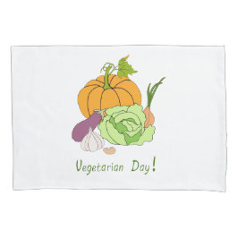 Wereldvegetarisch daglicht kussensloop