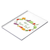 Wereldvegetarisch daglicht notitieboek (Linkerzijde)