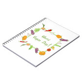 Wereldvegetarisch daglicht notitieboek (Linkerzijde)