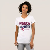 WERELDVERANDERINGST-SHIRT T-SHIRT (Voorkant volledig)