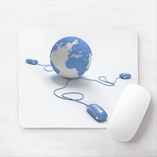 Wereldverbinding Muismat (Met muis)