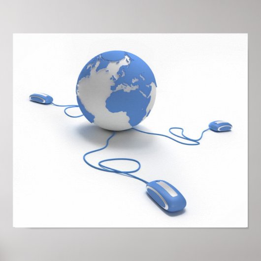 Wereldverbinding Poster (Voorkant)