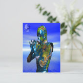 Wereldvervuiling Briefkaart (Staand voorkant)