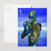 Wereldvervuiling Briefkaart (Voorkant / Achterkant)