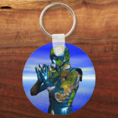 Wereldvervuiling Sleutelhanger (Voorkant)