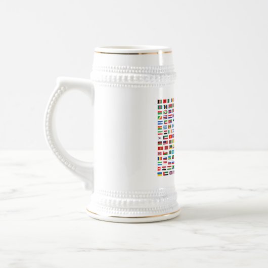 Wereldvlaggen Bierpul (Links)