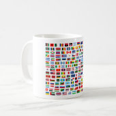 Wereldvlaggen Koffiemok (Voorkant links)