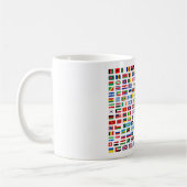 Wereldvlaggen Koffiemok (Links)