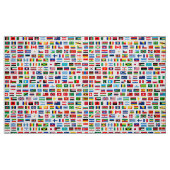 Wereldvlaggen Stof (Fat Quarter)