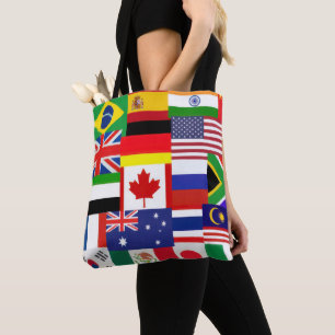 Wereldvlaggen Tote Bag