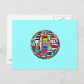 WERELDVLAKKEN BRIEFKAART (Voorkant / Achterkant)