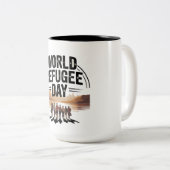 Wereldvluchtelingendag mok ontwerp 2025 (Voorkant rechts)