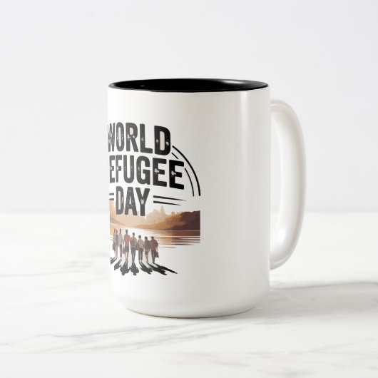 Wereldvluchtelingendag mok ontwerp 2025 (Voorkant rechts)