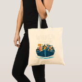 Wereldvluchtelingendag Verenigde Naties Tote Bag (Voorkant (product))