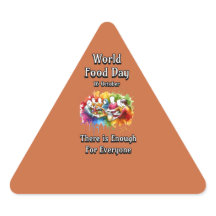 Wereldvoedseldag. Genoeg voor iedereen.