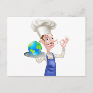Wereldvoedselschef Briefkaart