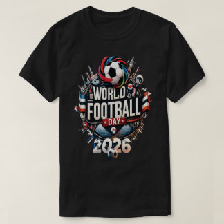 Wereldvoetbaldag 2026 t shirt