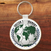 Wereldvoetbaltoernooi Embleem Crest Sleutelhanger (Voorkant)