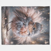 wereldvogel fleece deken (Voorkant (Horizontaal))