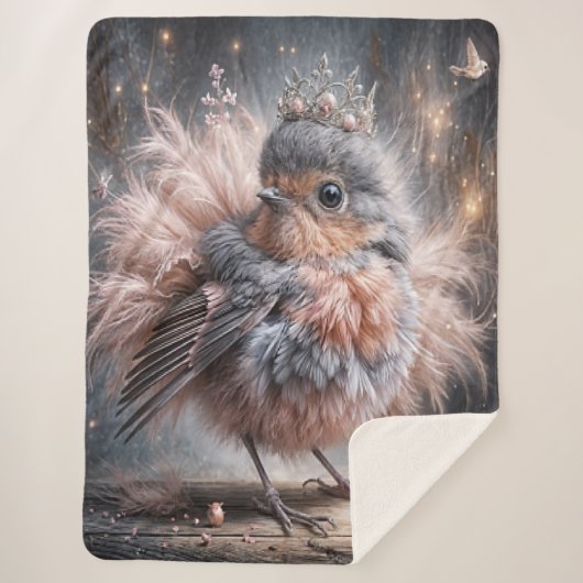 wereldvogel sherpa deken (Voorkant)