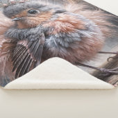 wereldvogel sherpa deken (3/4)