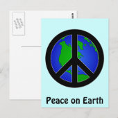 Wereldvrede Briefkaart (Voorkant / Achterkant)