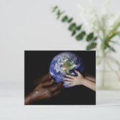 Wereldvrede Briefkaart (Staand voorkant)